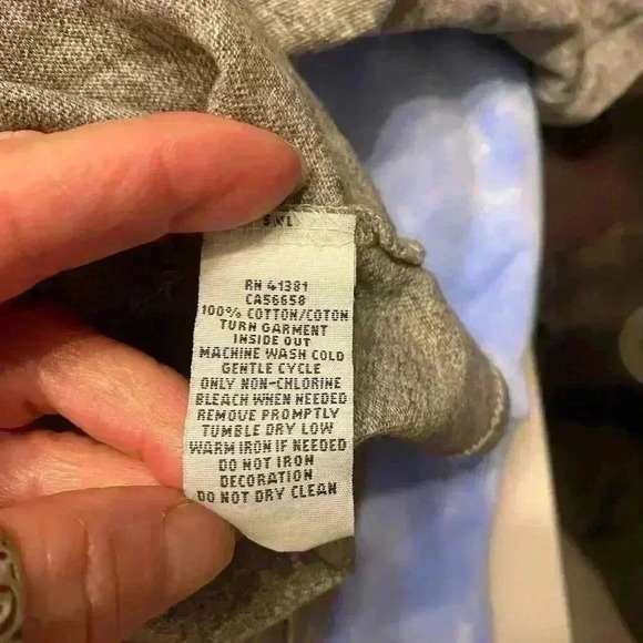 Polo Ralph Lauren Crew Short sleeve custom fit T shirt in gray Men’s size XL - Picture 7 of 8